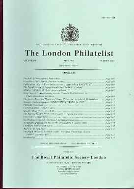 Literature - London Philatelist Vol 106 Number 1245 dated May 1997 - with articles relating to Papua New Guinea, GB Great Britain Downey Heads, Machins & France
