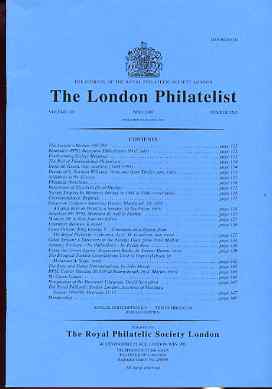 Literature - London Philatelist Vol 108 Number 1265 dated May 1999 - with articles relating to GB Great Britain KG5 (The Royal Collection), GB Great Britain Postage Dues & Turkey used in Tripoli
