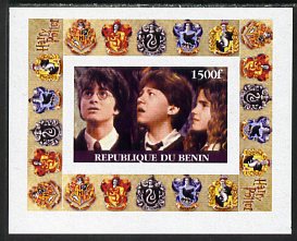 Benin 2001 Harry Potter #3 individual imperf deluxe sheet unmounted mint