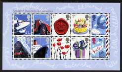 GB Great Britain 2010 Smilers perf m/sheet unmounted mint 