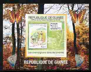 Guinea - Conakry 2009 Fungi on Stamps #3 individual imperf deluxe sheetlet unmounted mint. Note this item is privately produced and is offered purely on its thematic appeal 