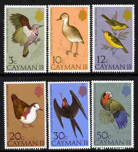 Cayman Islands 1975 Birds - 2nd series set of 6 unmounted mint SG 383-88
