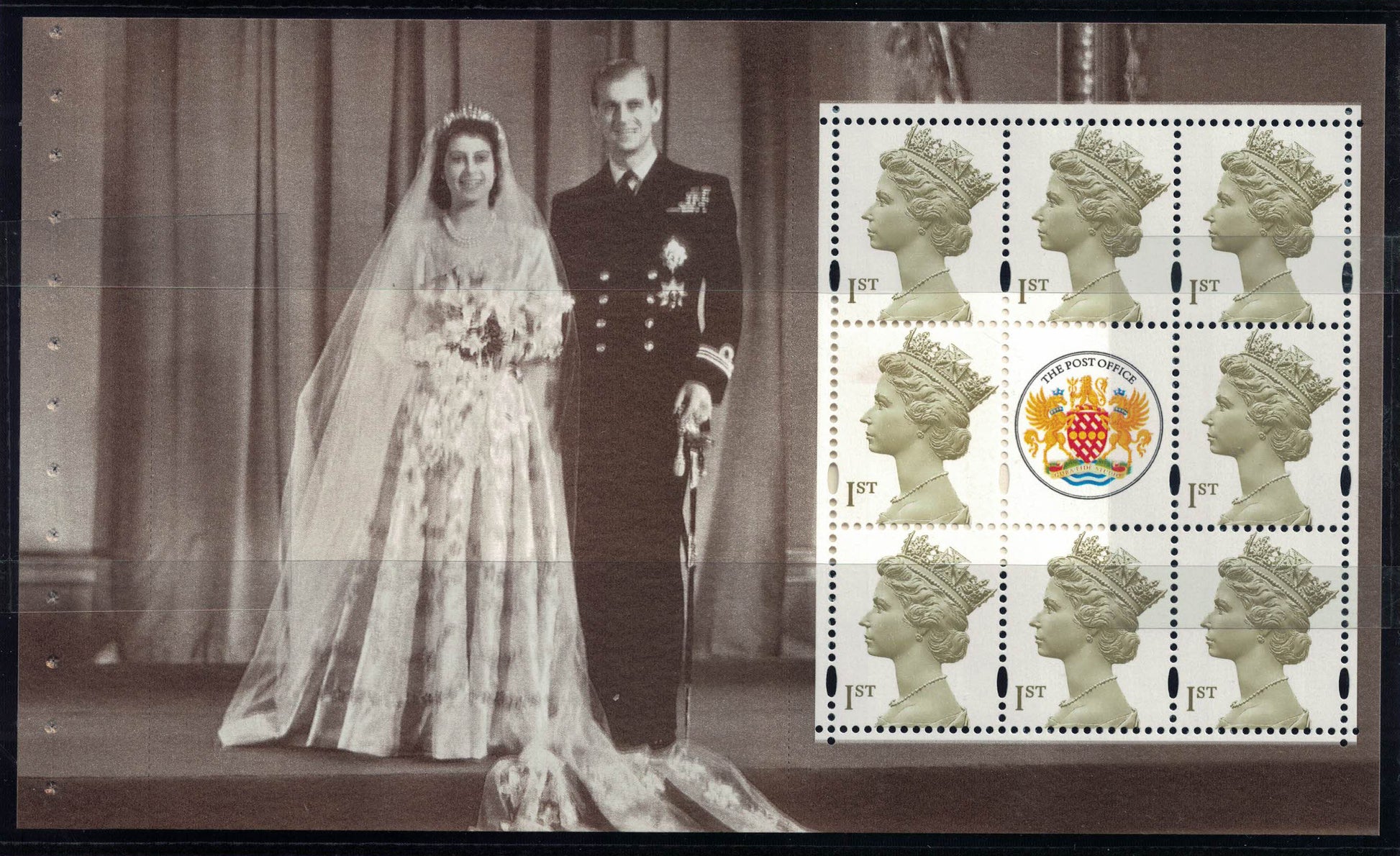 GB 2000 Prestige Pane SG2124dl from DX24 (Special by Design) Unmounted Mint