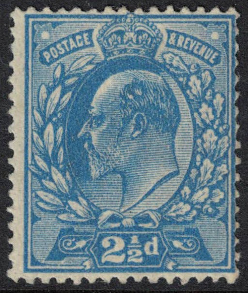 1902 GB K EDW VII SG230 2½d Ultramarine LMM