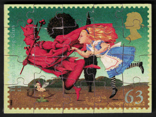 GB 1998 Alice through the Looking Glass. JIGSAW as SG2054 Fully working! Unusual