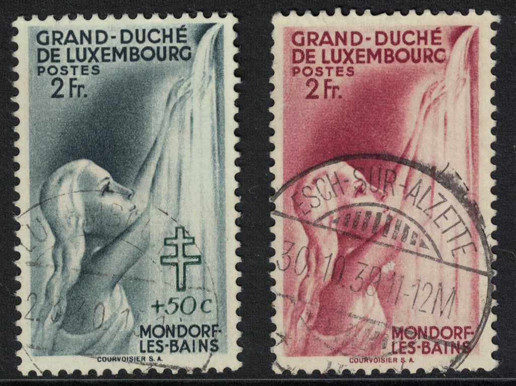 1939/40 Luxembourg Anti TB & Propaganda SG396 & 389